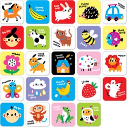 Tarjetas De Alto Contraste Step 2 Banana Panda [New]
