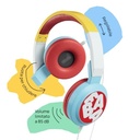 FABA – Kids Headphones with Adjustable and Foldable Headphones with Long Wire, Kids 3-10 Years, Volume Limited to 85 DB