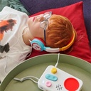 FABA – Kids Headphones with Adjustable and Foldable Headphones with Long Wire, Kids 3-10 Years, Volume Limited to 85 DB