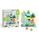 Classic World Wooden Interactive Dinosaur Slide Playset 18M+