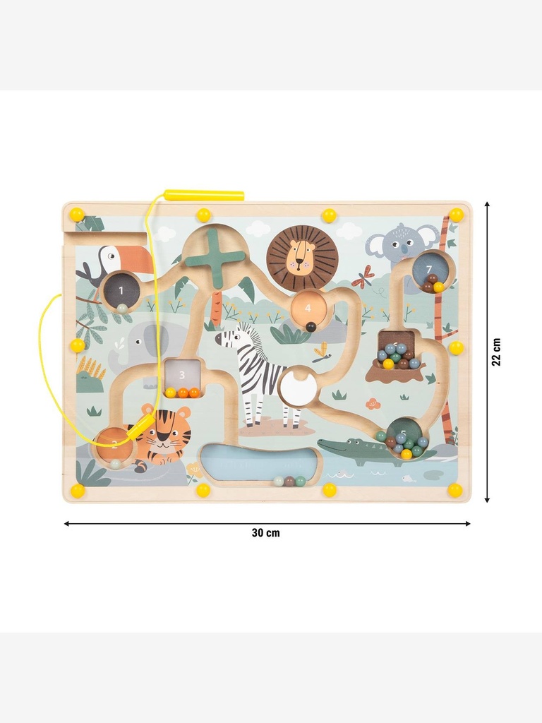Magnetisches Labyrinth SAFARI Kinder Small Foot