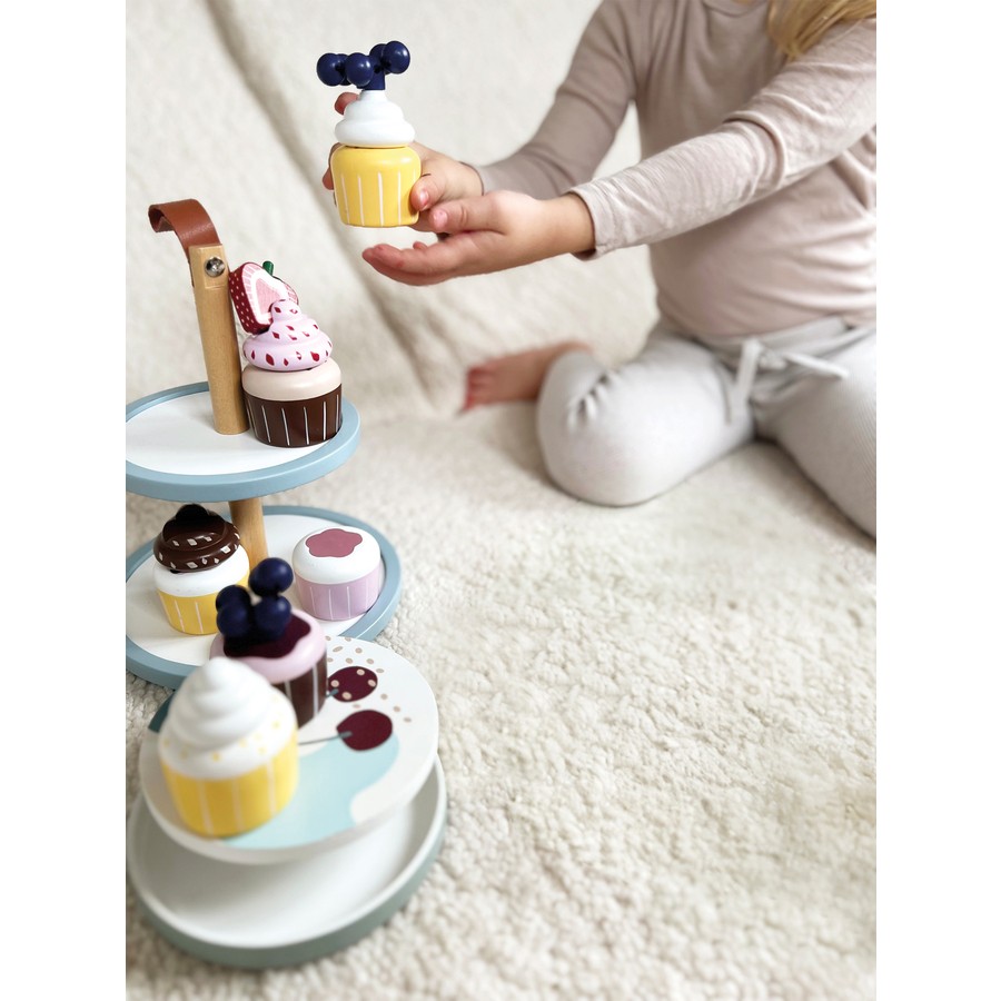Small Foot Birthday Cake Tasty Toy Wooden 3 Y+ 23 Pc