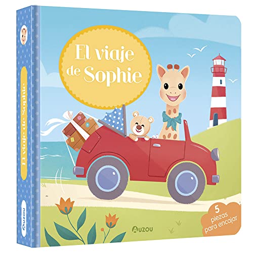 Sophie La Girafe. El Viaje De Sophie. Libro Con Encajables