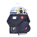Policeman Costume Set for Children – Includes Accessories for Role-Play & Entertainment - Sz 4-7 Yrs