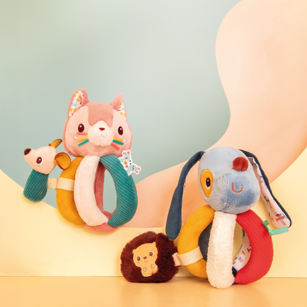 Lilliputiens - Greifrassel - Jeanne Die Katze