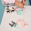Miniland Magnetic Construction Toy | Magnetics Vehicles 25 Pieces