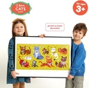 I Love Cats Kids Floor Puzzle - Includes 40 Large Jigsaw Pieces with a Big Completed Size of 26 12.6 - for Ages 3 Years and up