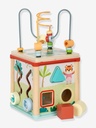 Small Foot Motor Activity Cube 'Jungle Friends' FSC® 100% Gecertificeerd Hout 5 Speeloppervlakken Voor Kinderen Vanaf 1 Jaar 12765