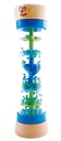 Hape: Beaded Raindrops - Blue- Wooden Soothing Sounds Toy  Colorful Bead Design  Music Sensory Development Play  Infant-Baby-Toddler-Kids Ages 0mo+