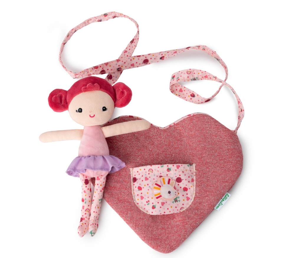 Lilliputiens - Puppe Aline Mit Herztasche