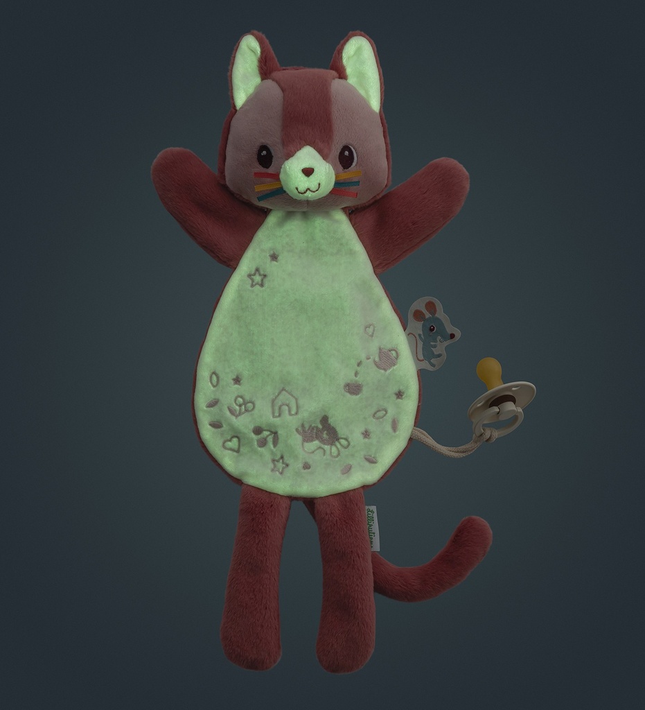 Lilliputiens - Leuchtendes Kuscheltier - Jeanne Die Katze