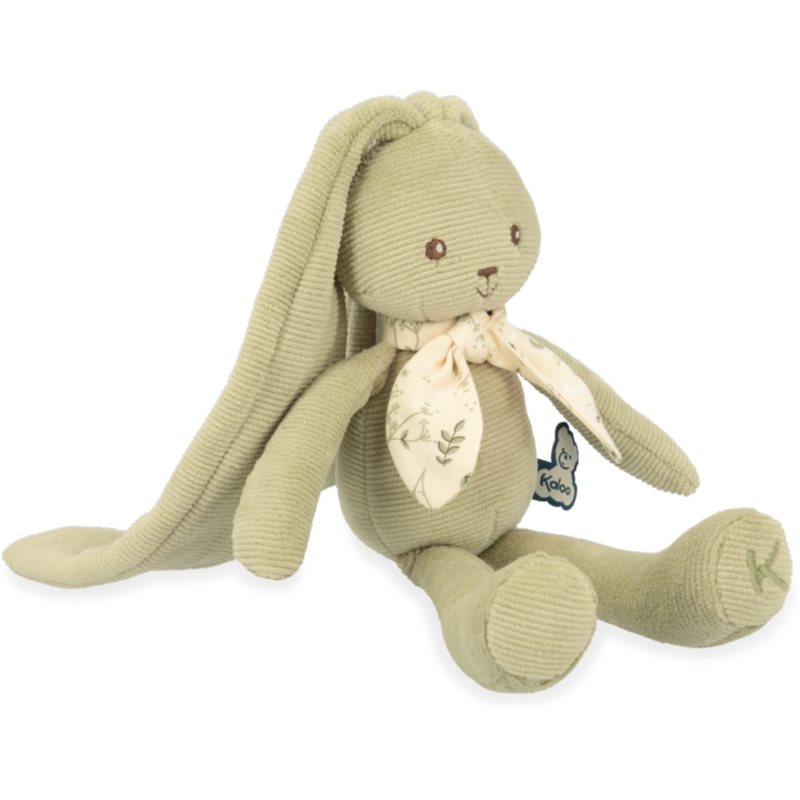 Kaloo Lapinoo My First Friend Corduroy Rabbit  Green 9.75