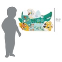 Janod Tropik Crocodile Activity Board