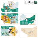 Janod Tropik Crocodile Activity Board