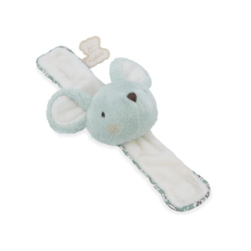 KALOO - Bracelet and Booties Set - Bracelet and Booties with Bell - Refined Gift for Birth - Promotes Development and Motor Skills - Personalised Gift