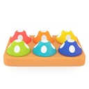 Sassy Mischievous Matching Mushrooms  Sorting Board  Social Emotional Learning Toy  STEM  12+ Months