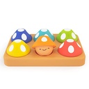 Sassy Mischievous Matching Mushrooms  Sorting Board  Social Emotional Learning Toy  STEM  12+ Months