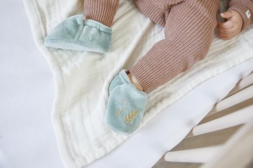 KALOO - Bracelet and Booties Set - Bracelet and Booties with Bell - Refined Gift for Birth - Promotes Development and Motor Skills - Personalised Gift