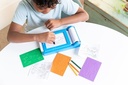 4M - Kidz Maker Dinosaur Rub-Art
