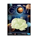 4M: Glow: 3D Solar System - Glow-in-the-Dark Complete Solar System  Light Charging Wall & Ceiling Stick-Ons  Adhesive Tabs  Kids Room Decoration