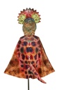 Triceratops Dragon Costume Cape for Kids - Carnival & Festive Use - Sz 4–7 Yrs