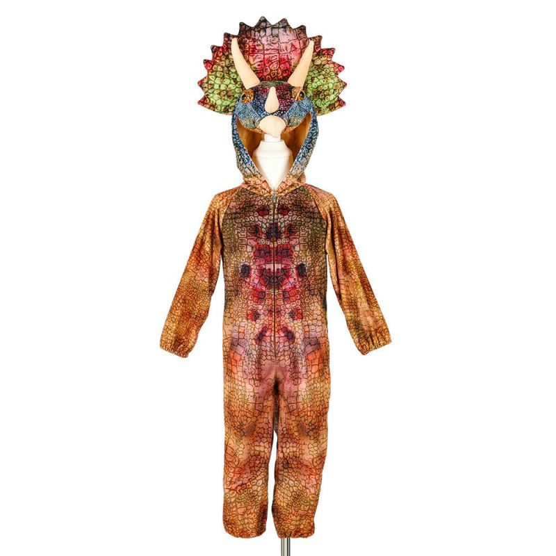 Kostium Kombinezon Kigurumi Dinozaur Triceratops 3-4 Lata