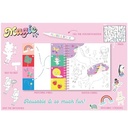 Floss and Rock Magic Multiplay, Rainbow Fairy, 10-inches Length, Educational Activities for Kids