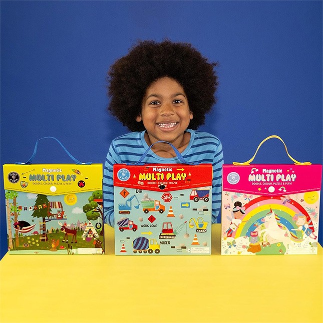 Adventure Magnetic Multi Play - Arts & Crafts for Ages 3 to 8 - Fat Brain Toys