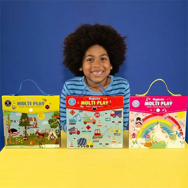 Adventure Magnetic Multi Play - Arts & Crafts for Ages 3 to 8 - Fat Brain Toys