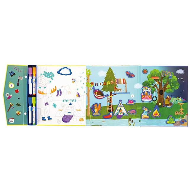 Adventure Magnetic Multi Play - Arts & Crafts for Ages 3 to 8 - Fat Brain Toys