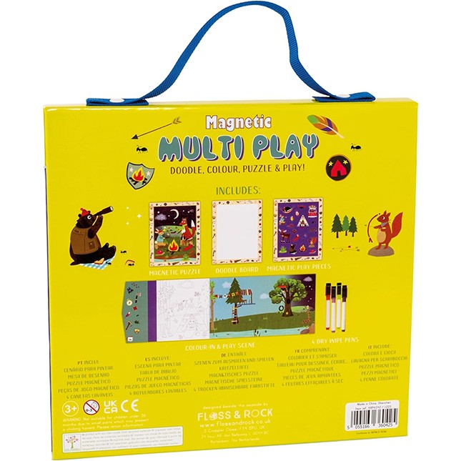 Adventure Magnetic Multi Play - Arts & Crafts for Ages 3 to 8 - Fat Brain Toys