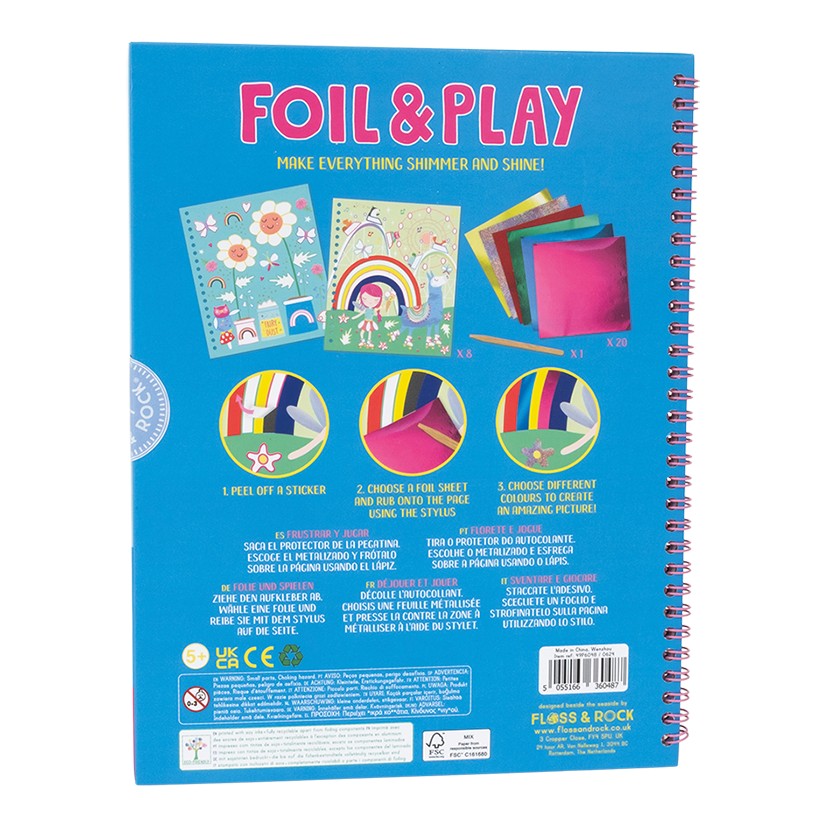 Floss & Rock Foil & Play - Rainbow Fairy