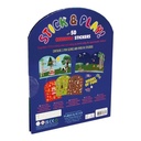 Kids Activity Book 50 Reusable Stickers Animal Adventure Travel 3+