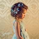 Nicolette Fancy Dress - Special Event Apparel for Girls (2 Sizes) - 5-7 Years