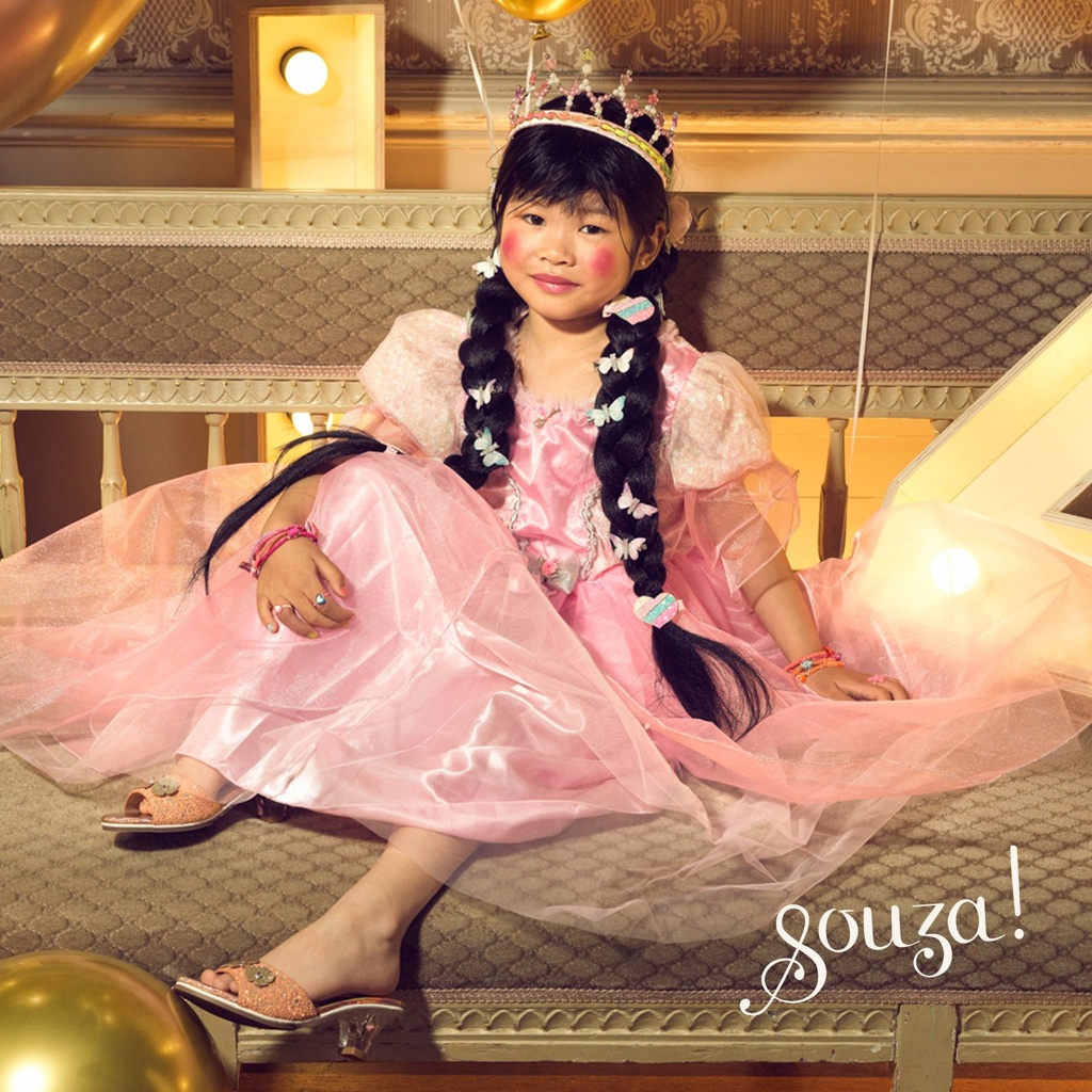Souza! – Kinderkostüm – Prinzessin Annerose – 3-4 Jahre, 98-104 Cm