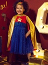 Superhero Girl Costume for Kids - Carnival & Festive Use (2 Sizes) - 3-4 Years