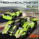 IM.Master STEM Academy: Mechanical Master - R/C 2-in-1: Sports Car - Green 335pcs - Building Blocks Model Vehicle, Remote Control, 2 Configurations