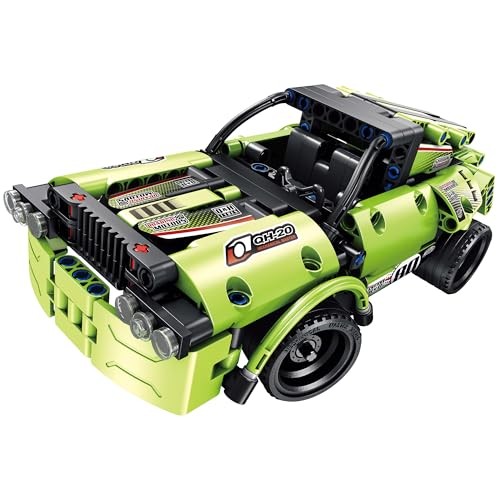IM.Master STEM Academy: Mechanical Master - R/C 2-in-1: Sports Car - Green 335pcs - Building Blocks Model Vehicle, Remote Control, 2 Configurations