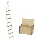 Mouse Mansion to Go - Grandpa Sailor's Cabin - Take the Suitcase Everywhere - Build It Yourself - Suitcase Contents: Wooden Furniture, Bedding, Miniat