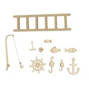 Mouse Mansion to Go - Grandpa Sailor's Cabin - Take the Suitcase Everywhere - Build It Yourself - Suitcase Contents: Wooden Furniture, Bedding, Miniat