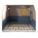 The Mouse Mansion Cardboard Room - Bathroom - Dolls & Dollhouses for Ages 3 to 8 - Fat Brain Toys