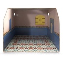 The Mouse Mansion Cardboard Room - Bathroom - Dolls & Dollhouses for Ages 3 to 8 - Fat Brain Toys