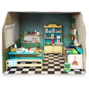 The Mouse Mansion Cardboard Room - Kitchen - Arts & Crafts for Ages 3 to 9 - Fat Brain Toys