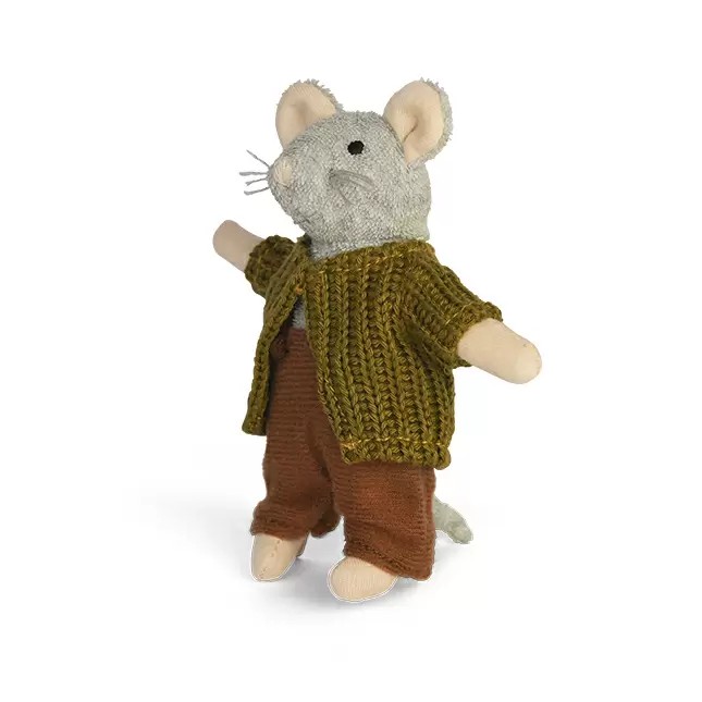 The Mouse Mansion Plush Sam's Father - Dolls & Dollhouses for Ages 2 to 6 - Fat Brain Toys