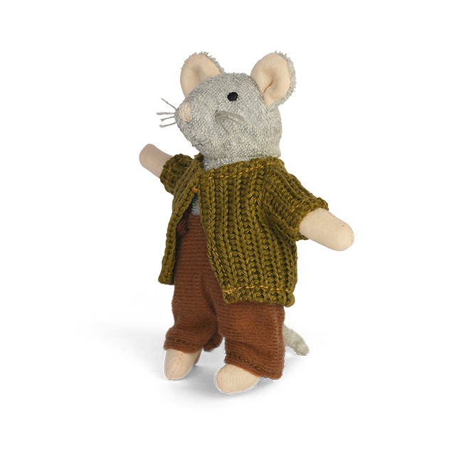 The Mouse Mansion Plush Sam's Father - Dolls & Dollhouses for Ages 2 to 6 - Fat Brain Toys