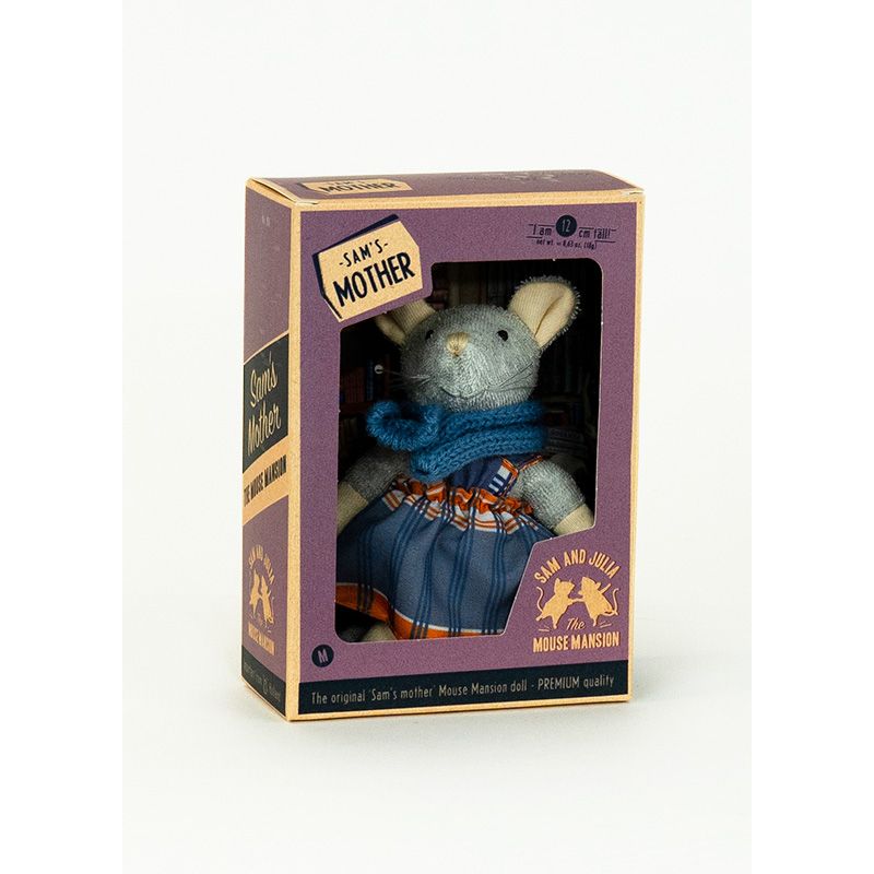 The Mouse Mansion Plush Sam's Mother - Dolls & Dollhouses for Ages 2 to 6 - Fat Brain Toys