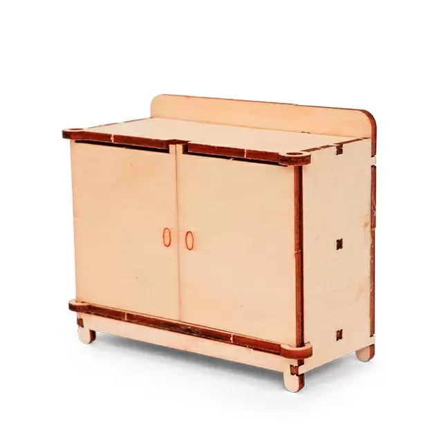 The Mouse Mansion Furniture - Nursery - Arts & Crafts for Ages 6 to 9 - Fat Brain Toys