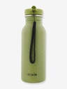 Drinking Bottle - Mr. Dino - 500ml Stainless Steel Water Bottle for Kids - Green - Leakproof - Eco-Friendly and BPA-Free