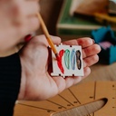 The Mouse Mansion Sam & Julia - Acrylic Paint Set - Arts & Crafts for Ages 4 to 10 - Fat Brain Toys