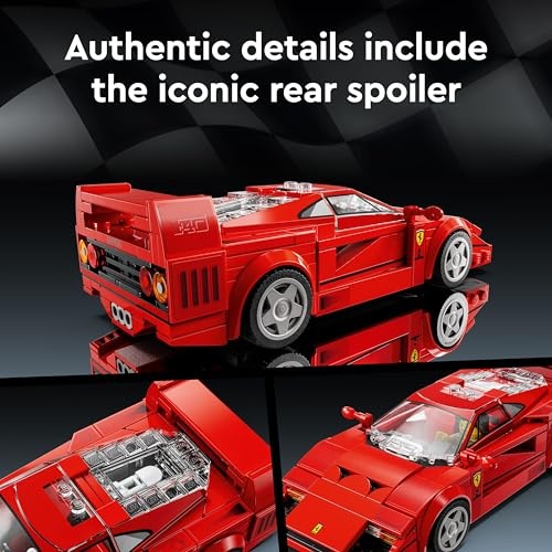 LEGO Speed Champions 76934 Ferrari F40 Supercar - Red